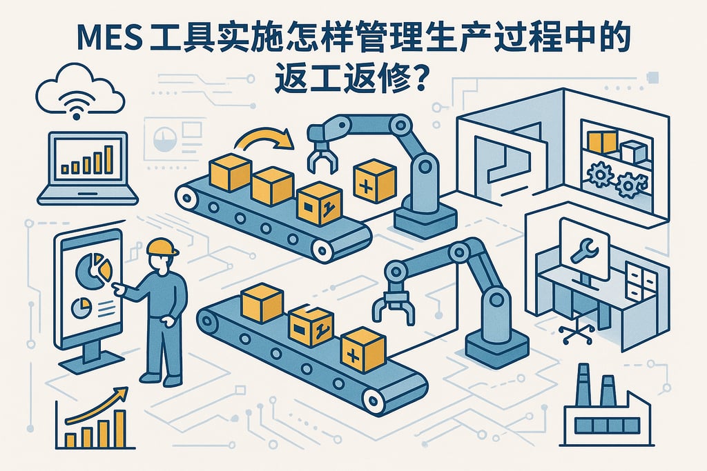 MES 工具实施怎样管理生产过程中的返工返修？